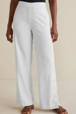 Online Sonoma Linen Blend Wide Leg Pants Pants