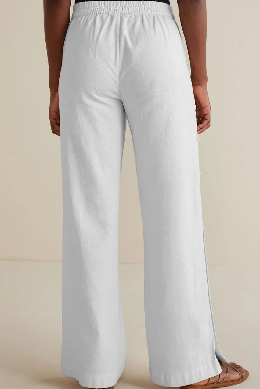 Online Sonoma Linen Blend Wide Leg Pants Pants