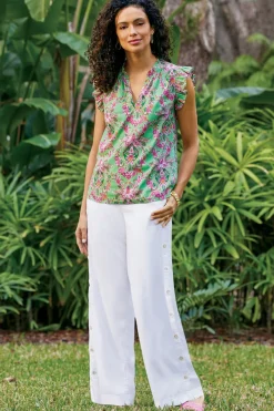 Online Sonoma Linen Blend Wide Leg Pants Pants