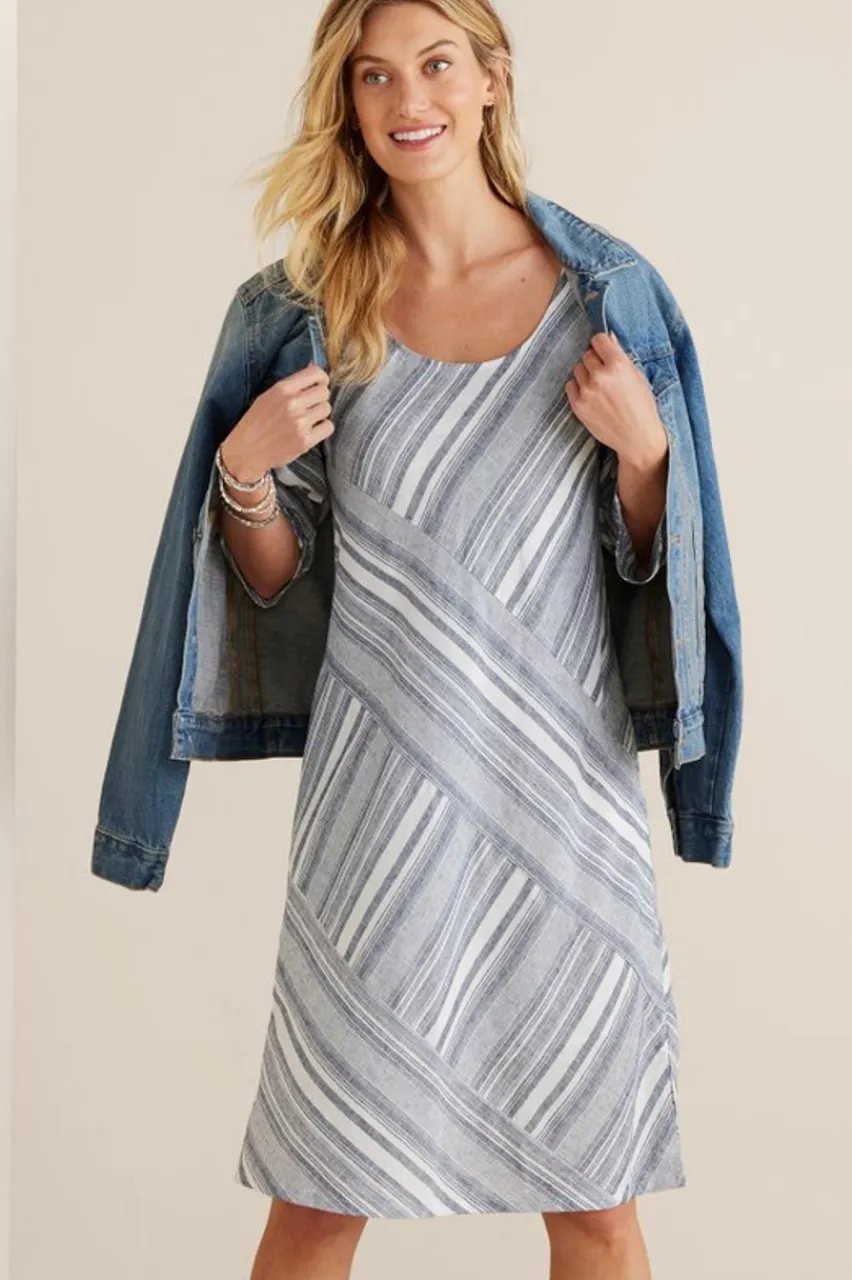 Clearance Sonya Linen Dress Dresses