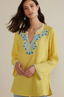 Discount Soraya Embellished Tunic Tops