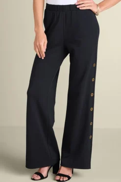 Clearance Sorrento French Terry Wide Leg Pants Pants