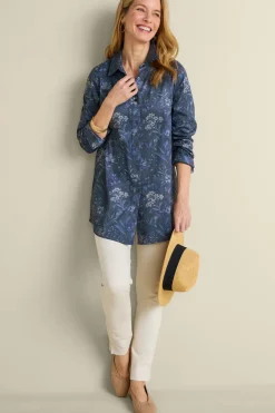 Discount Stretch Faux Suede Boyfriend Tunic Shirt Tops