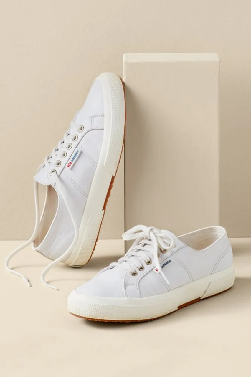 New Superga Leather Sneaker Shoes