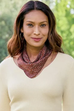 Best Sylvia Silk Square Scarf Scarves & Wraps