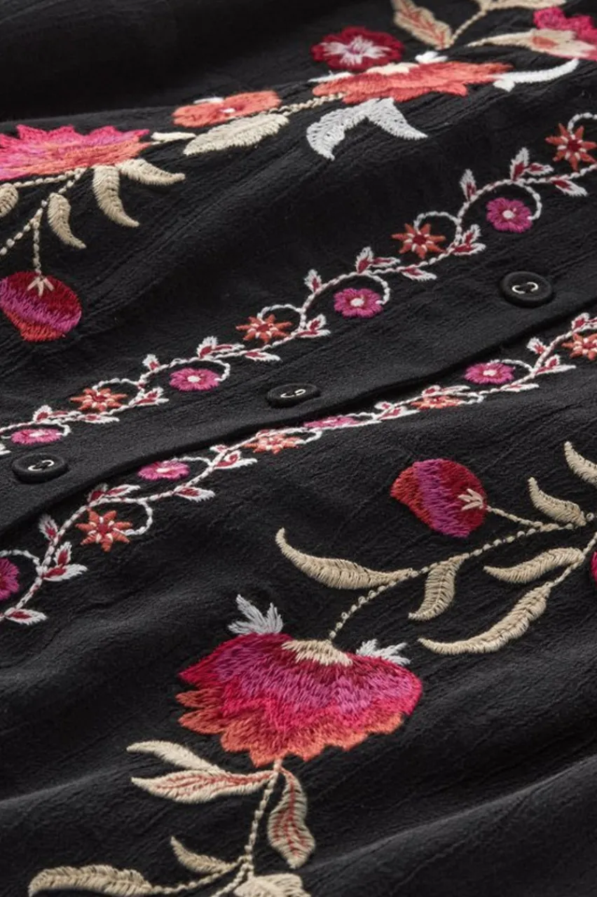 Clearance Talulla Embroidered Tunic Tops