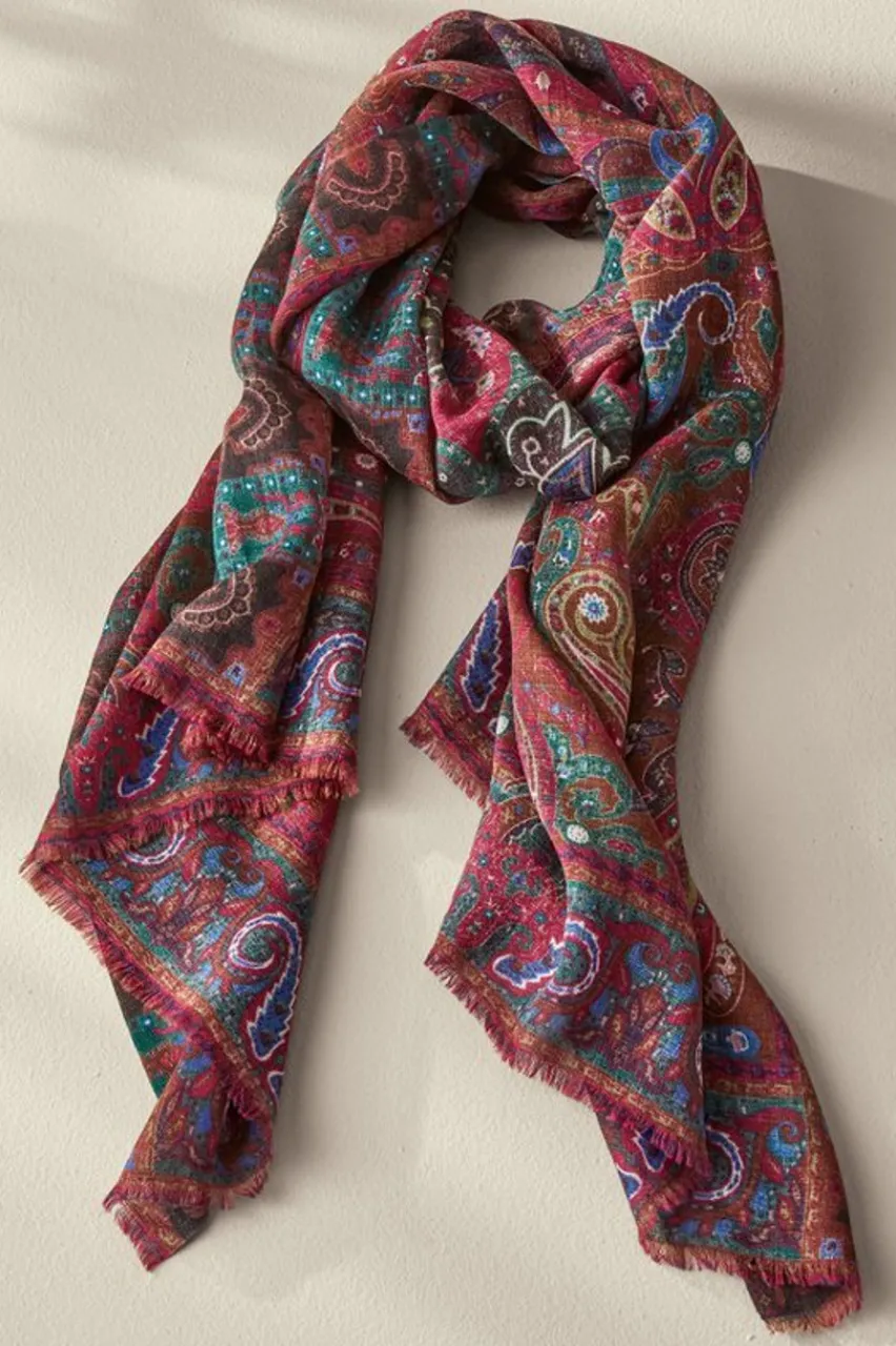 Discount Tamara Paisley Scarf Scarves & Wraps