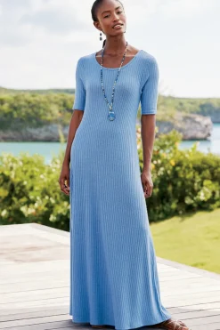 Online Textured Short Sleeve Santiago Dress Dresses