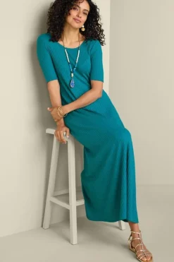 Online Textured Short Sleeve Santiago Dress Dresses