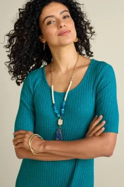 Online Textured Short Sleeve Santiago Dress Dresses