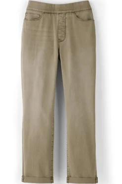 New The Ultimate Denim Pull-On Crop Jeans