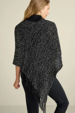New Touch Of Sparkle Poncho Toppers|Jackets & Coats
