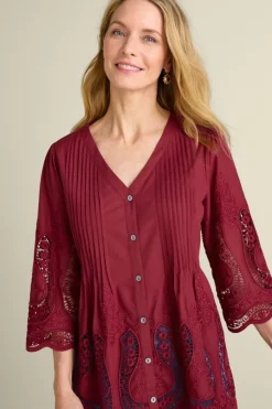 New Trella Eyelet Top Tops