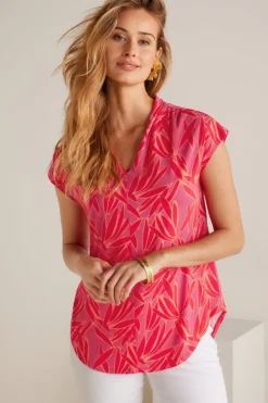 Best Twilight Luau Printed Tunic Tops
