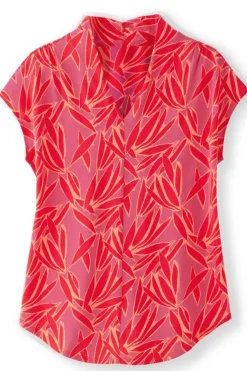 Best Twilight Luau Printed Tunic Tops