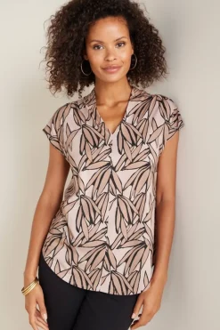 Best Twilight Luau Printed Tunic Tops