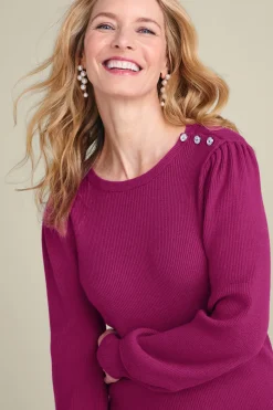 Best Tyla Button Shoulder Sweater Tops|Sweaters & Cardigans