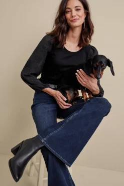 Discount Ultimate Denim Flare Jeans Jeans