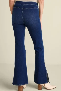Best Ultimate Denim Slit Hem Flare Jeans Jeans
