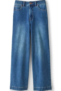 Ultimate Denim Wide Leg Crop Jeans Jeans