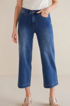 Ultimate Denim Wide Leg Crop Jeans Jeans