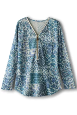 New Valentina Zip Sweater Tops|Sweaters & Cardigans