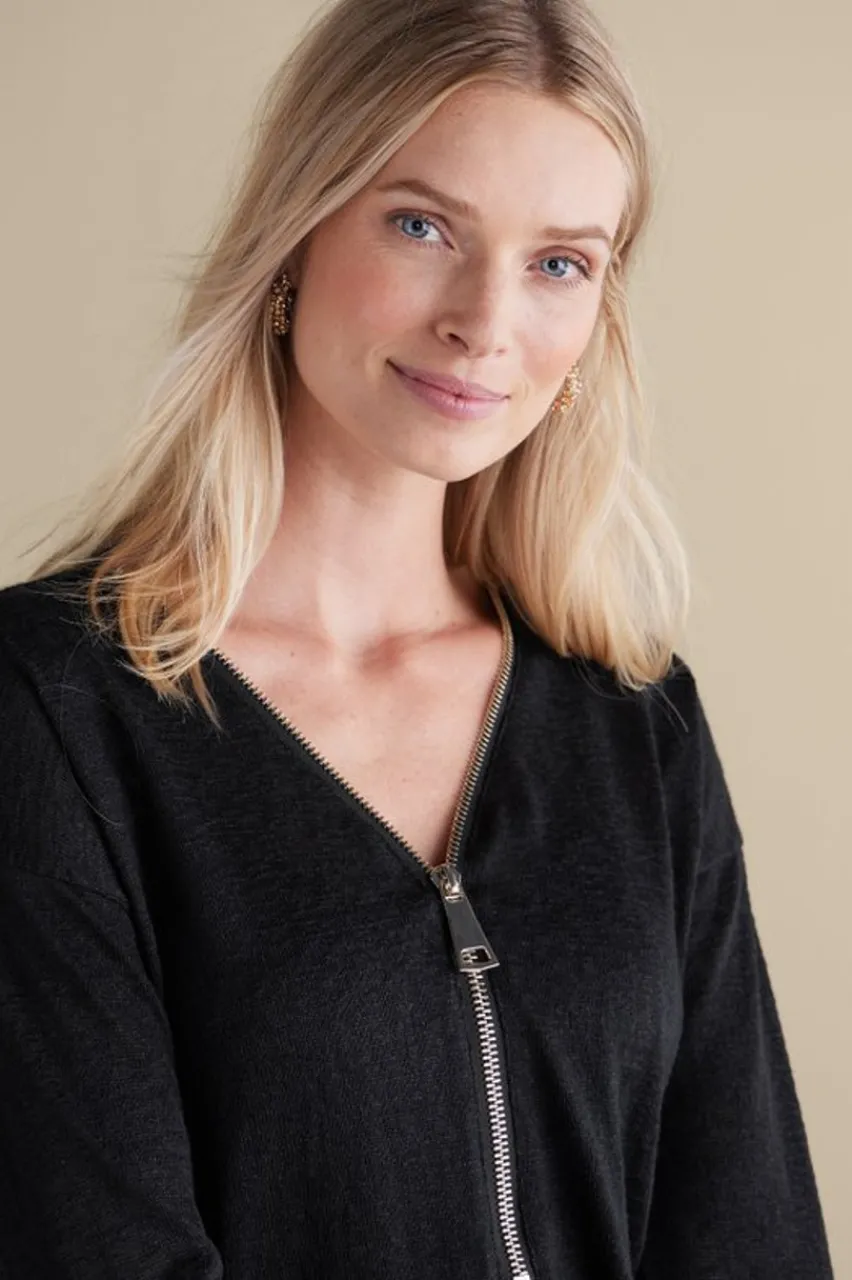 New Valentina Zip Sweater Tops|Sweaters & Cardigans