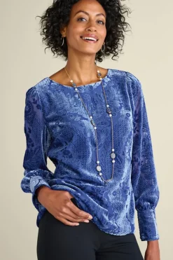Clearance Vanetta Velvet Top Tops