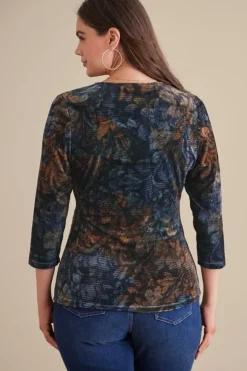 Outlet Velvet Alyssa Knit Top Tops