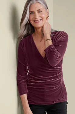 Outlet Velvet Alyssa Knit Top Tops