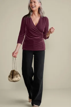 Outlet Velvet Alyssa Knit Top Tops