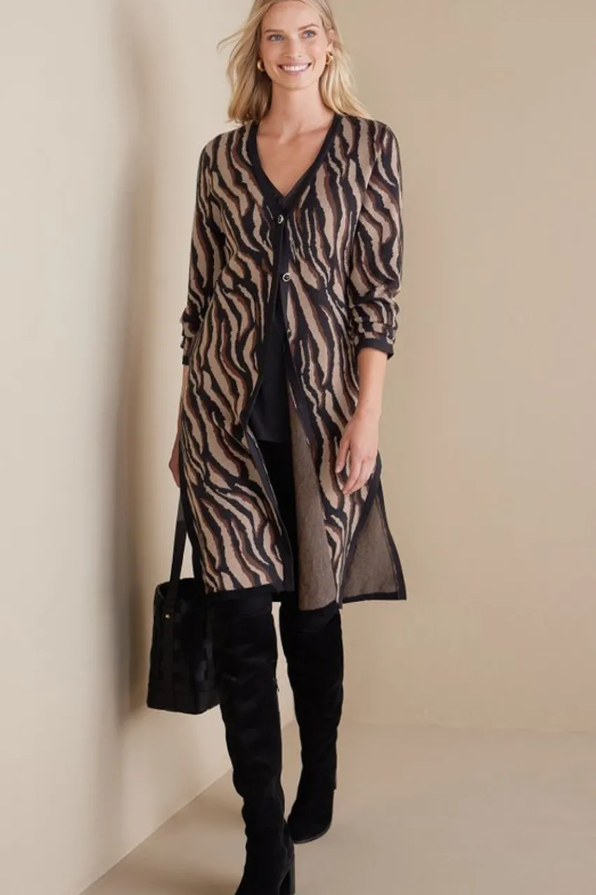 Discount Veronica Jacquard Cardigan Sweaters & Cardigans