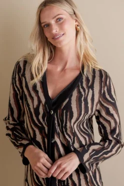 Discount Veronica Jacquard Cardigan Sweaters & Cardigans