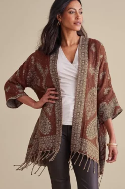 Online Versailles Jacquard Topper Toppers|Jackets & Coats