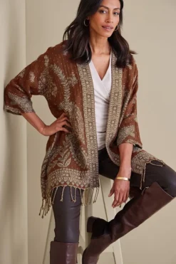 Online Versailles Jacquard Topper Toppers|Jackets & Coats