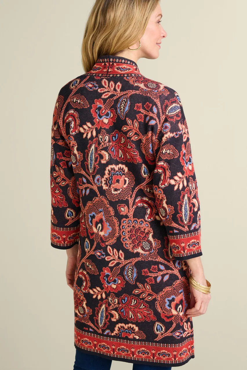 Online Vitrine Jacquard Cardigan Tops|Sweaters & Cardigans