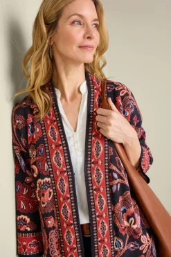 Online Vitrine Jacquard Cardigan Tops|Sweaters & Cardigans