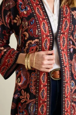 Online Vitrine Jacquard Cardigan Tops|Sweaters & Cardigans