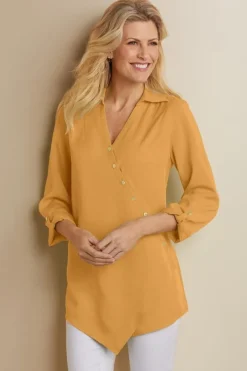 Best Washed Tencel™ Tunic Tops|Tunics & Leggings