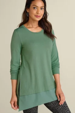 Discount Willa Layered Tunic Tops