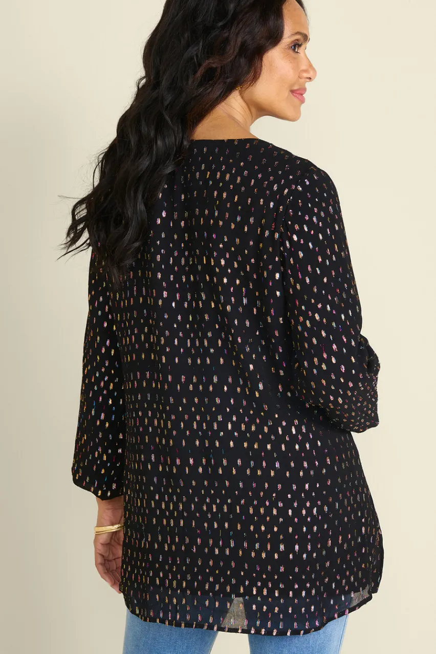 Clearance Wynn Shimmer Tunic Tops